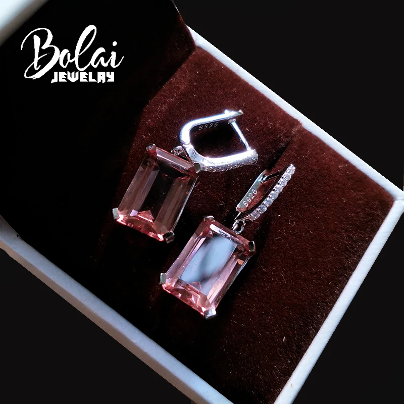 Bolaijewelry, серьги из зултанита, меняющие цвет, серьги диаспор, серебро 925 пробы, Женские Ювелирные изделия с драгоценным камнем, лучший подарок