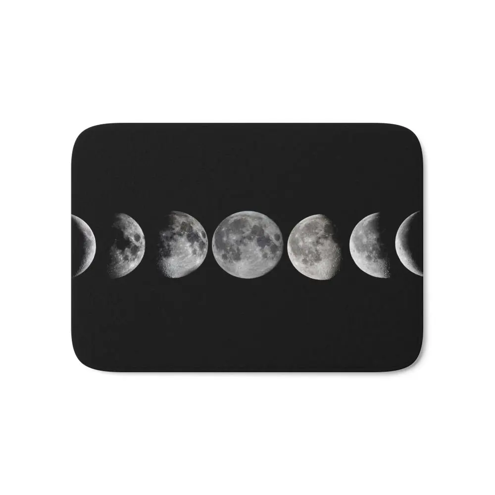 Phases Of The Moon Bath Floor Home Welcome Mat Kitchen Indoor Outdoor Front Entrance Rug | Дом и сад