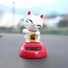 Авто на солнечных батареях качели танцор животных кукла анимированные Декор игрушка в подарок творческий