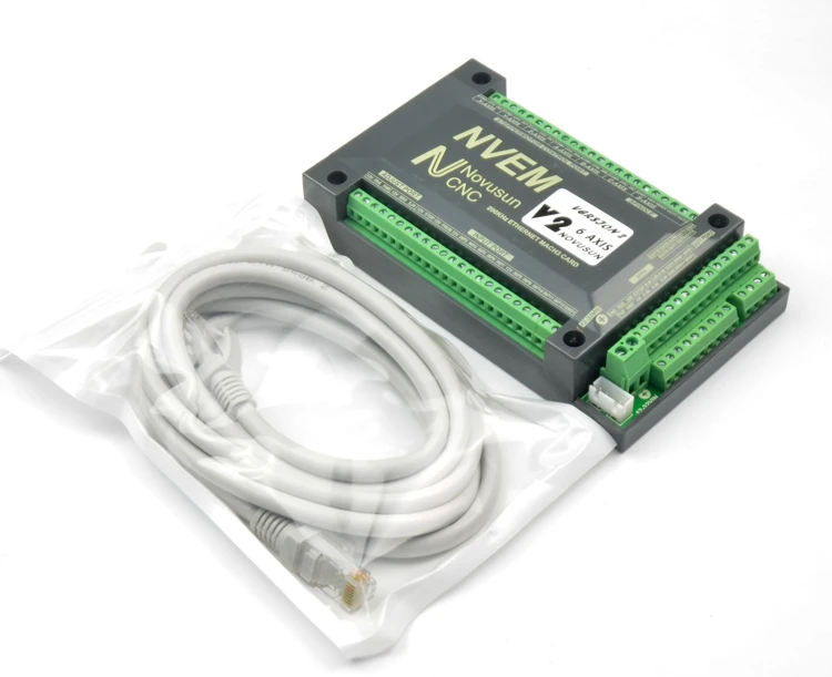 

The new Ethernet MACH3 interface board 3,4,5,6 axis control the two generation of product performance has improved