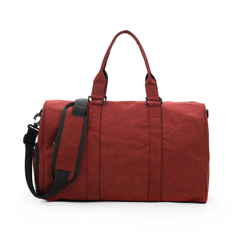 Новинка, Водонепроницаемая спортивная сумка для фитнеса, тренировочная спортивная сумка, портативная дорожная сумка через плечо, независимая спортивная сумка для хранения обуви - Цвет: Red