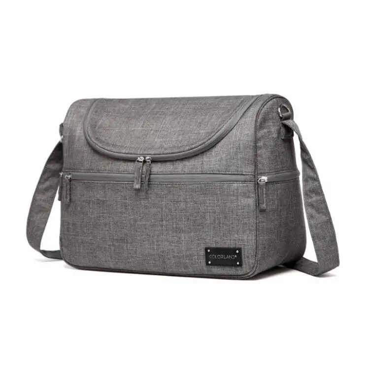 

COLORLAND Diaper Bag For Mom Mother Messenger Hobos Multifunction Waterproof Maternity Bag For Baby Changing Nappy Bag