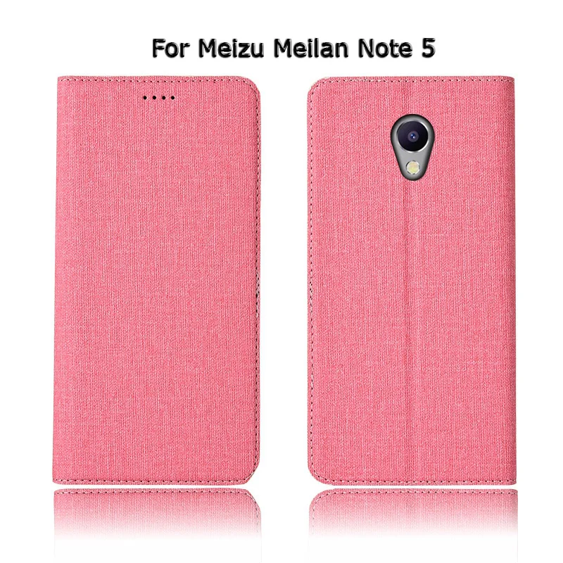 Чехол-книжка с подставкой для Meizu Meilan Note 5, 6, 8, 9/Meizu M5, M6, M8, M9 Note, чехол для телефона из хлопковой льняной кожи