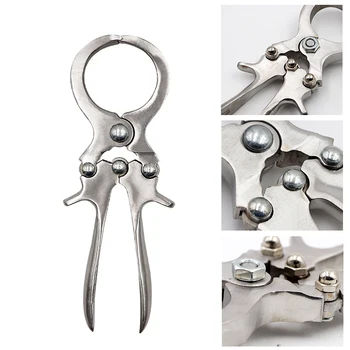 

Livestock Tools Stainless Steel Without Blood Pig Sheep castration Clamp Castration Tool Castration Forceps Equipments