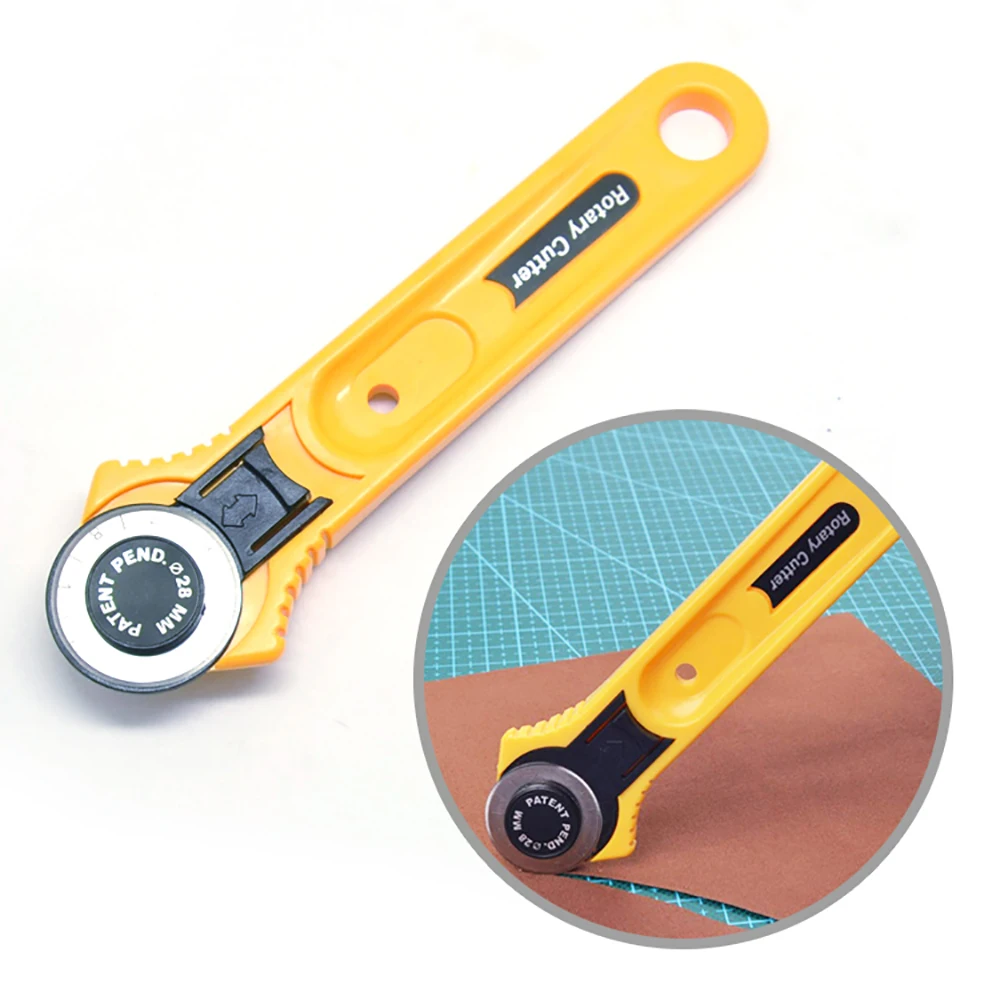 28mm Circular Cut Rotary Cutter Leather Craft Tools Patchwork Fabric