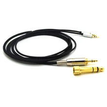 Замена кабеля для Hifiman HE400S HE-400I HE560 он-350 HE1000 V2 наушников 3,5 мм штекер 6,35 мм до 2 2,5 мм штекер аудио HIFI шнур