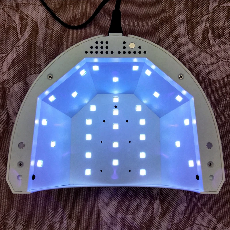 

48W UV Lamp For Nails LED Nail Nail Dryer For Gel Varnish Drying Gel Lacquer Therapy Lamp Ultraviolet Replacement