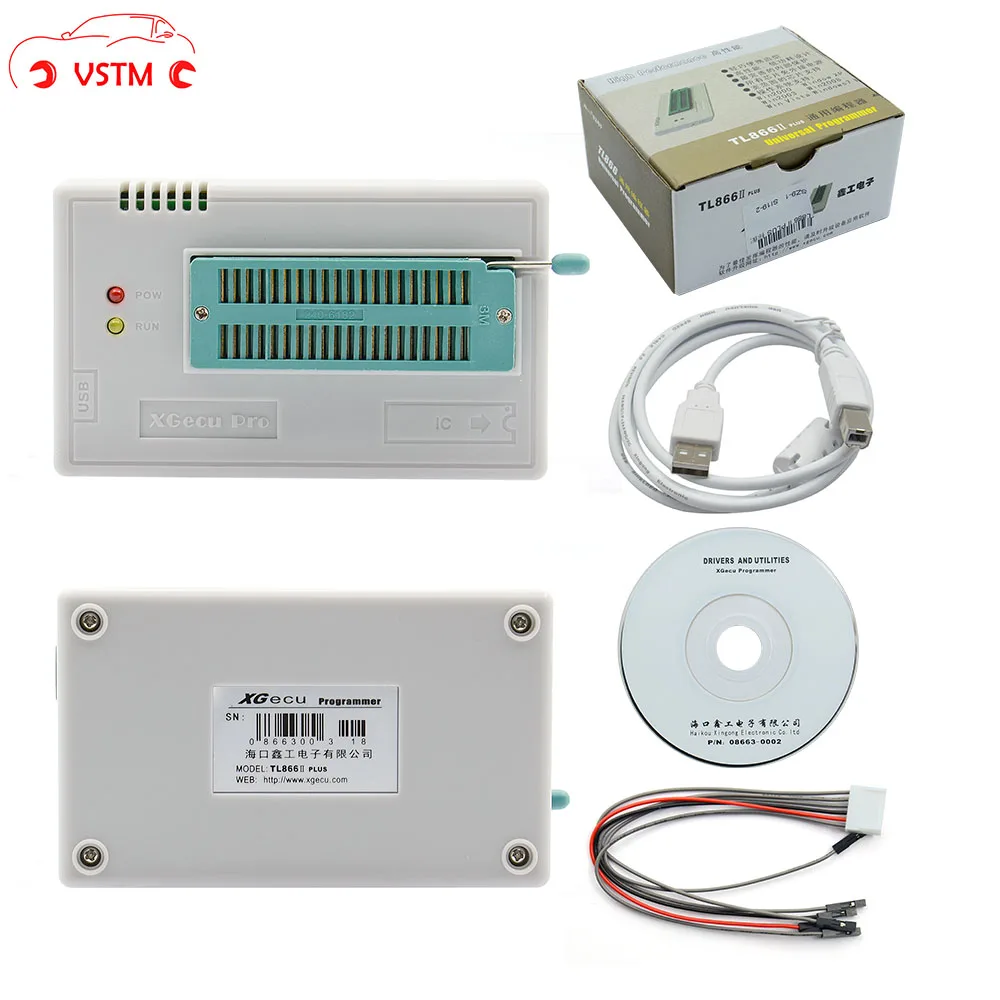 Новинка TL866II Plus USB Универсальный программатор ICSP Nand FLASH EEPROM 1 8 В 24 93 25 BIOS лучше чем