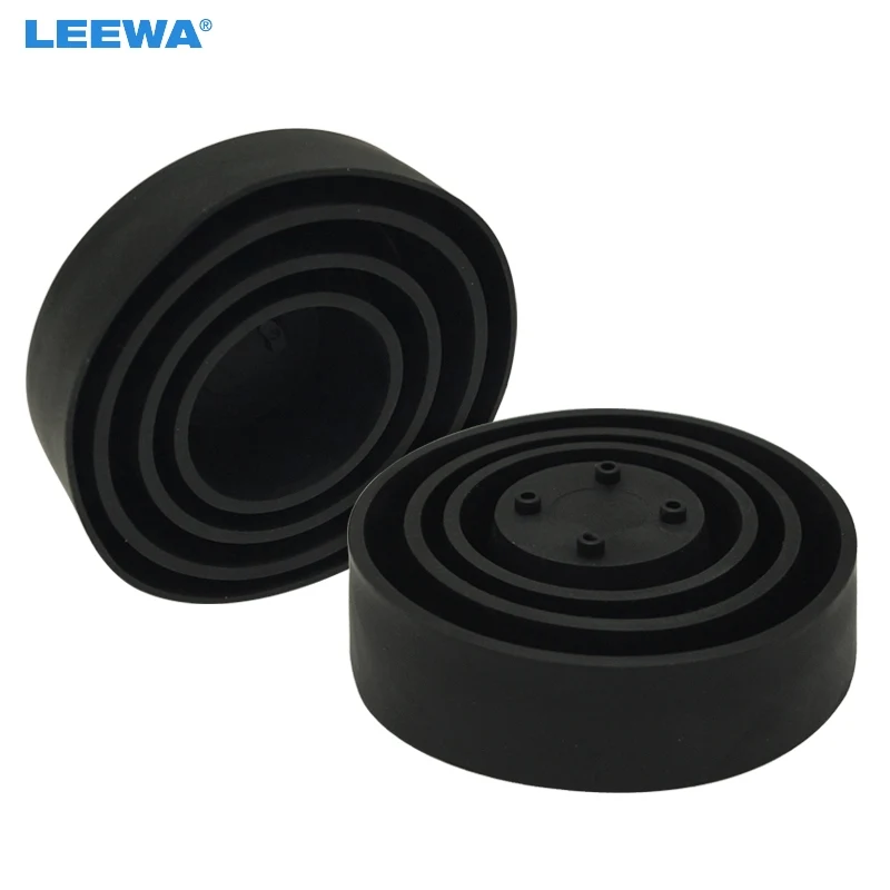 

LEEWA 2PCS Waterproof Universal Car HID LED Headlight Dustproof Cover Rubber Sealing Headlamp Cap 105/95/70/50/25mm Height