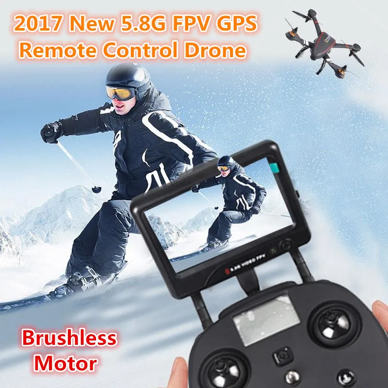 Professional rc quadcopter CX23 бесщеточный gps OSD 5 8G FPV в режиме реального времени дистанционное
