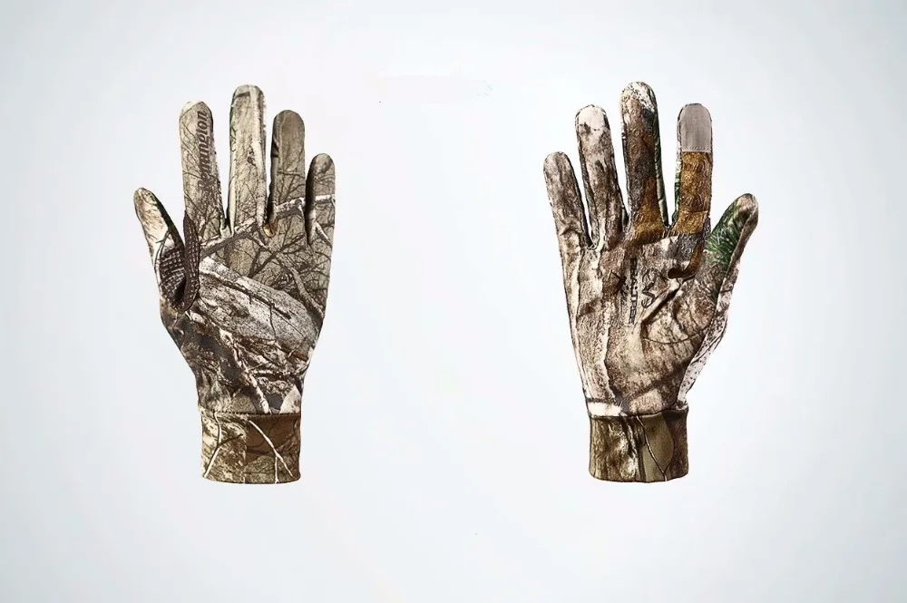 2019 NEW Fishing Gloves Men Camo Anti-Slip Touch Screen Hunting Glove Camping Equipment Bionic Camouflage Outdoor Sport Gloves (8)