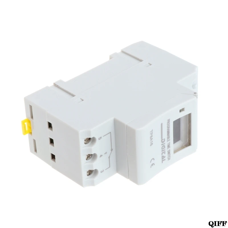 

Drop Ship&Wholesale AC 220V 16A Digital LCD 7-Day Programmable Timer Time Relay Switch APR28