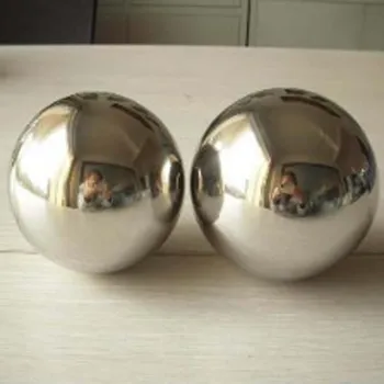 

60mm diameter 304 stainless steel hollow ball decoration ball metal ball sphere decoration light of the solder