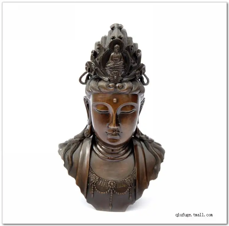 

Copper head portrait feng shui decoration crafts decoration