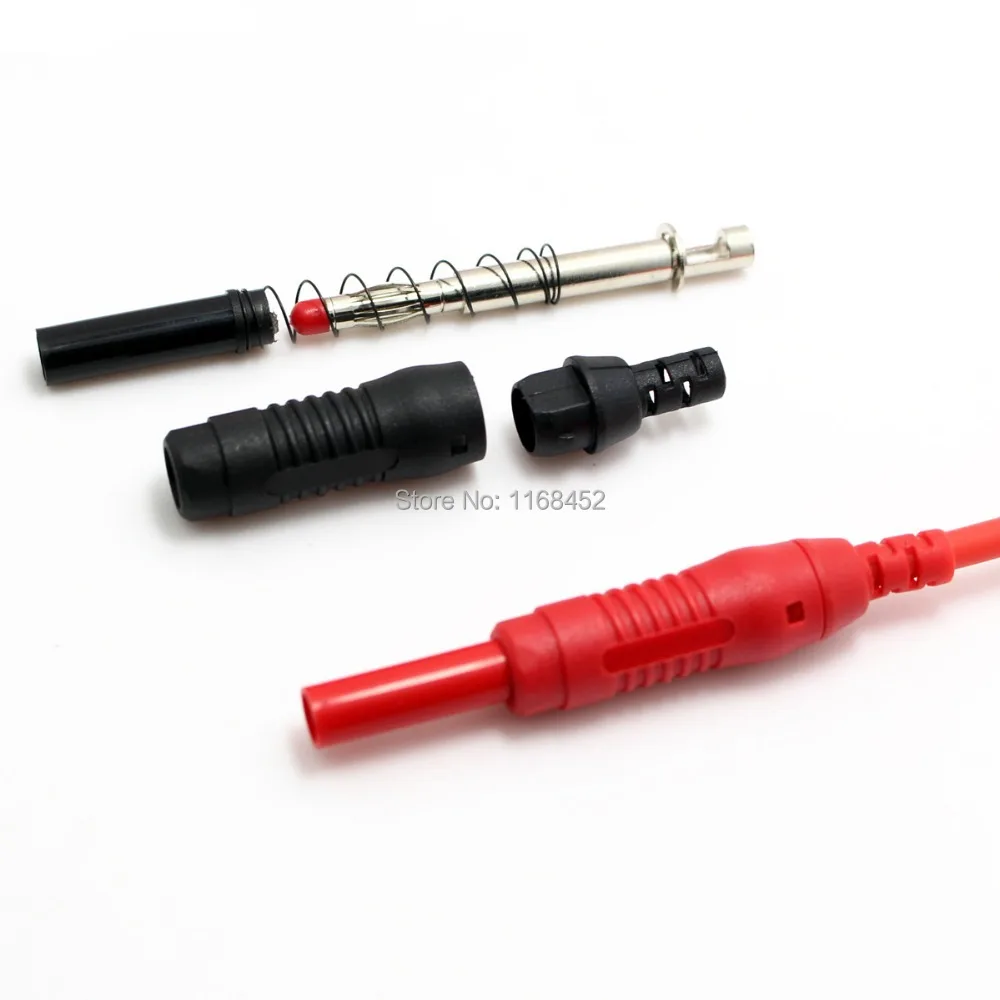 

BP454 Nickel Plated 4mm retractable In Line Banana Plug Solder type