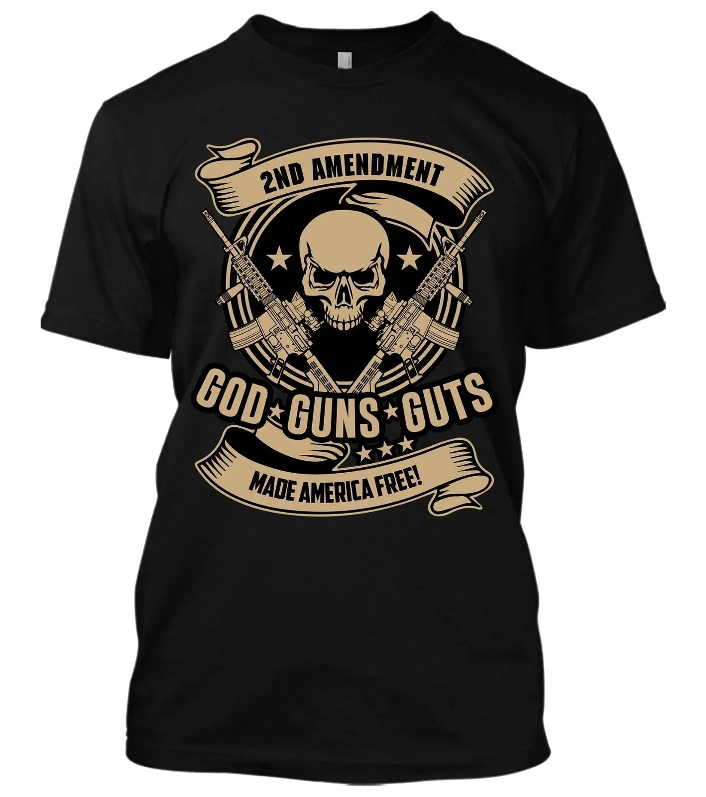 God Gun Guts 2-я рубашка с надписью Momon Labe Tee DTOM Rights AR15 Trump Shirt | Мужская одежда