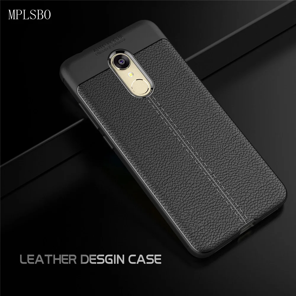 MPLSBO Matte TPU Protective Case For Xiaomi Redmi 5 Plus Anti-fingerprint Back Cover 5A Shockproof Leather | Мобильные телефоны и