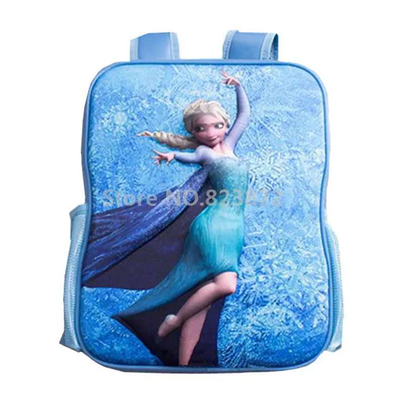 

3D Children Backpacks School Bags for Girls Princess Elsa Snow Queen Kindergarten Backpack Waterproof Schoolbag Kids Bag
