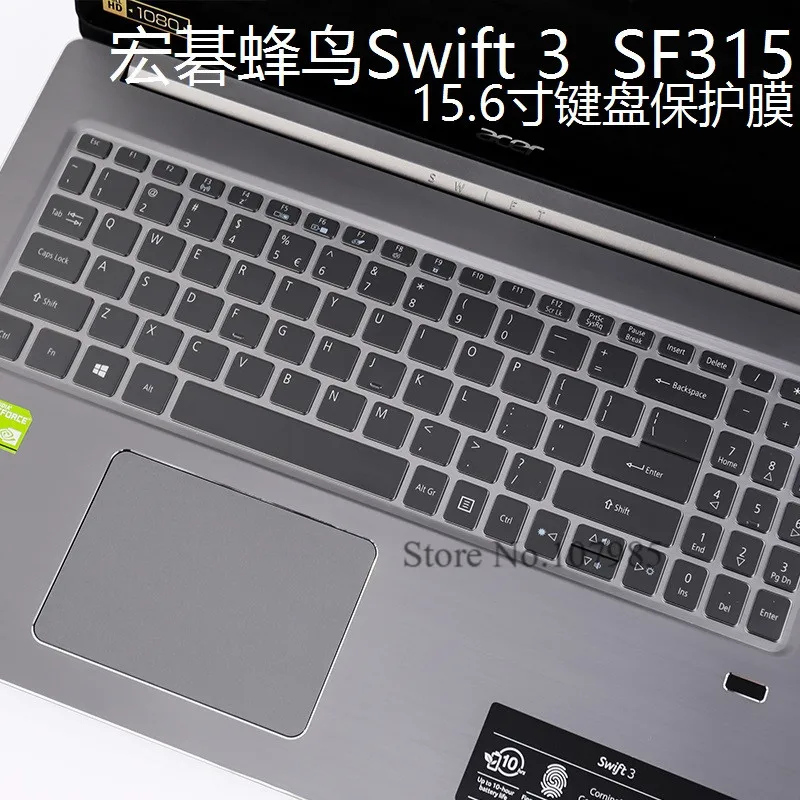 

15.6 inch TPU high Clear Laptop Keyboard Skin Cover Protector for Acer Swift 3 SF315 Swift3 15 SF315-51G sf315-52G 52A8 A515-52