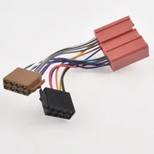 Adaptador de tomada do rádio do carro, cabo fiação para mazda 2 3 6 mx5 para ford fuga ranger laser