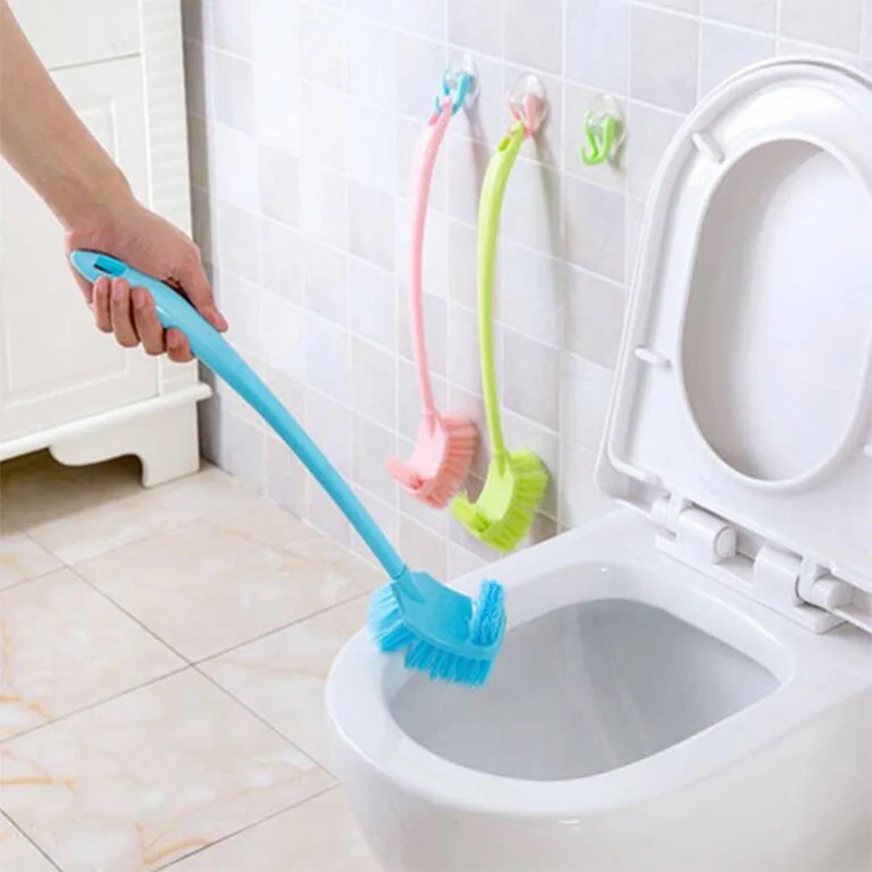 Household Cleaning Tools Long Handle Cleaning Brush Color Toilet Brush