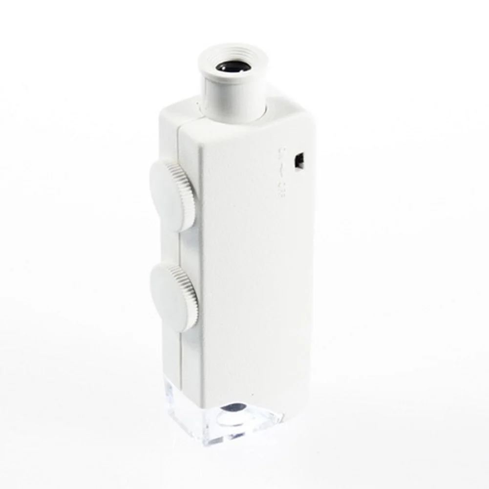 

Mini Microscope Pocket 160X - 200X Handheld Microscope Led Light Zoom Magnifier