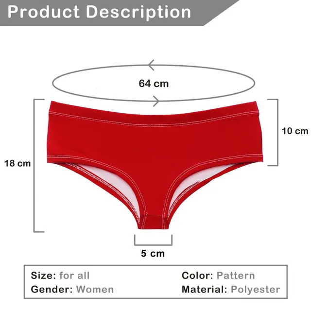 LargeSize XL Big Hip Red Panties,Sexy High Waist Bandage Brief,Night  Clubwear Underpanties,womens underwear lingerie CHILL Panty - AliExpress