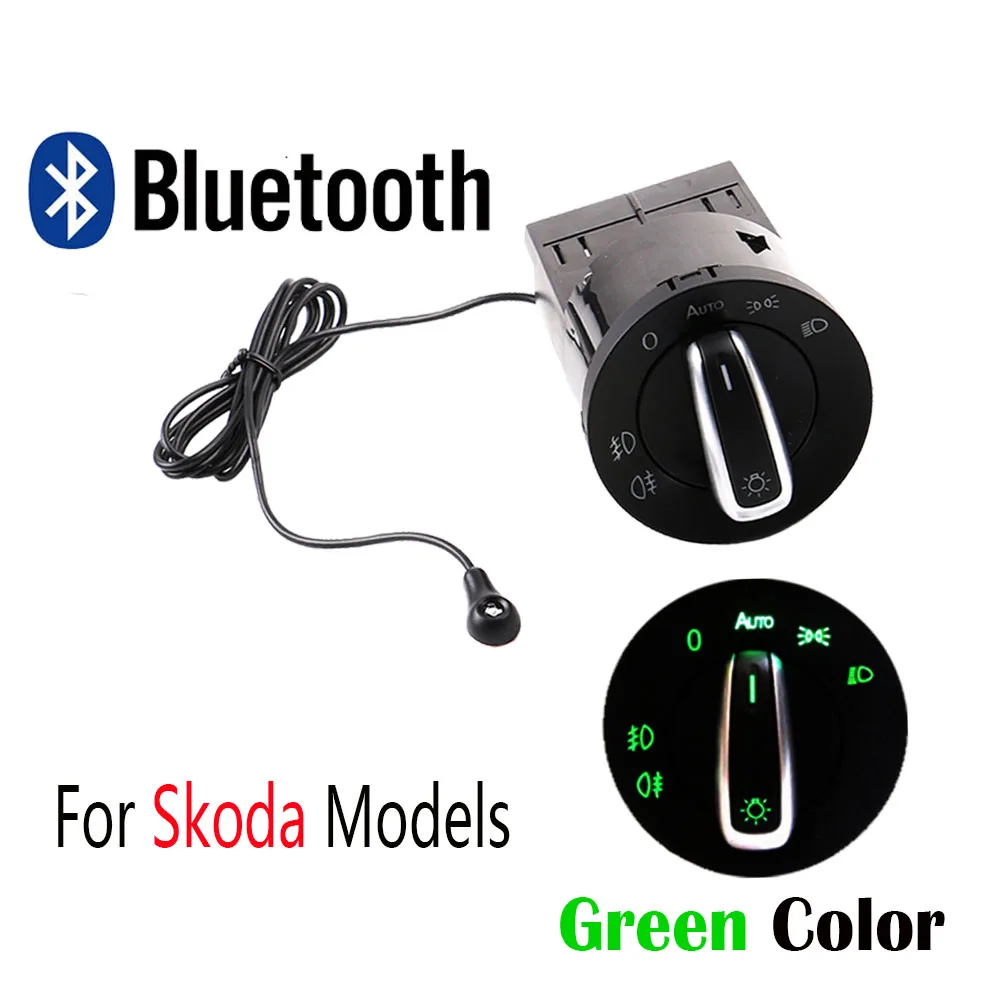 

For Skoda Bluetooth AUTO Headlight HeadLamp Switch Light Sensor Module Upgrade For VW Golf MK4 Jetta 4 Passat B5 Polo Bettle