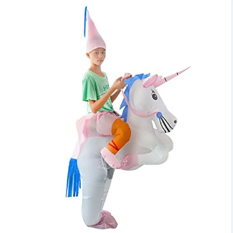 ride on inflatable unicorn