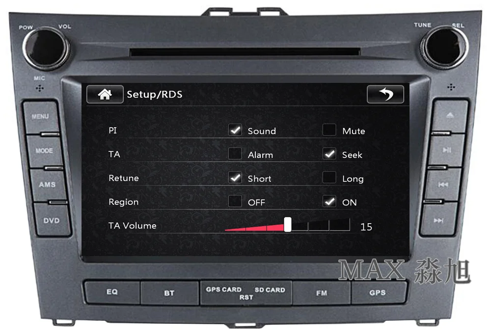 Top MAX 2 din 8" Car DVD Player For BYD L3 Radio RDS GPS Navigation System Free Map 3G 1080P Bluetooth call/music swc 4