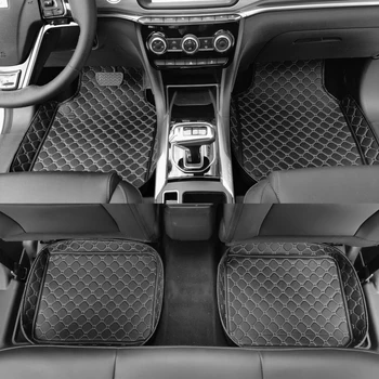 

Special custom made car floor mats for BMW 3/5/6/7 Series GT M3 X1 X3 X4 X5 X6 Z4 leather Anti-slip carpet liner