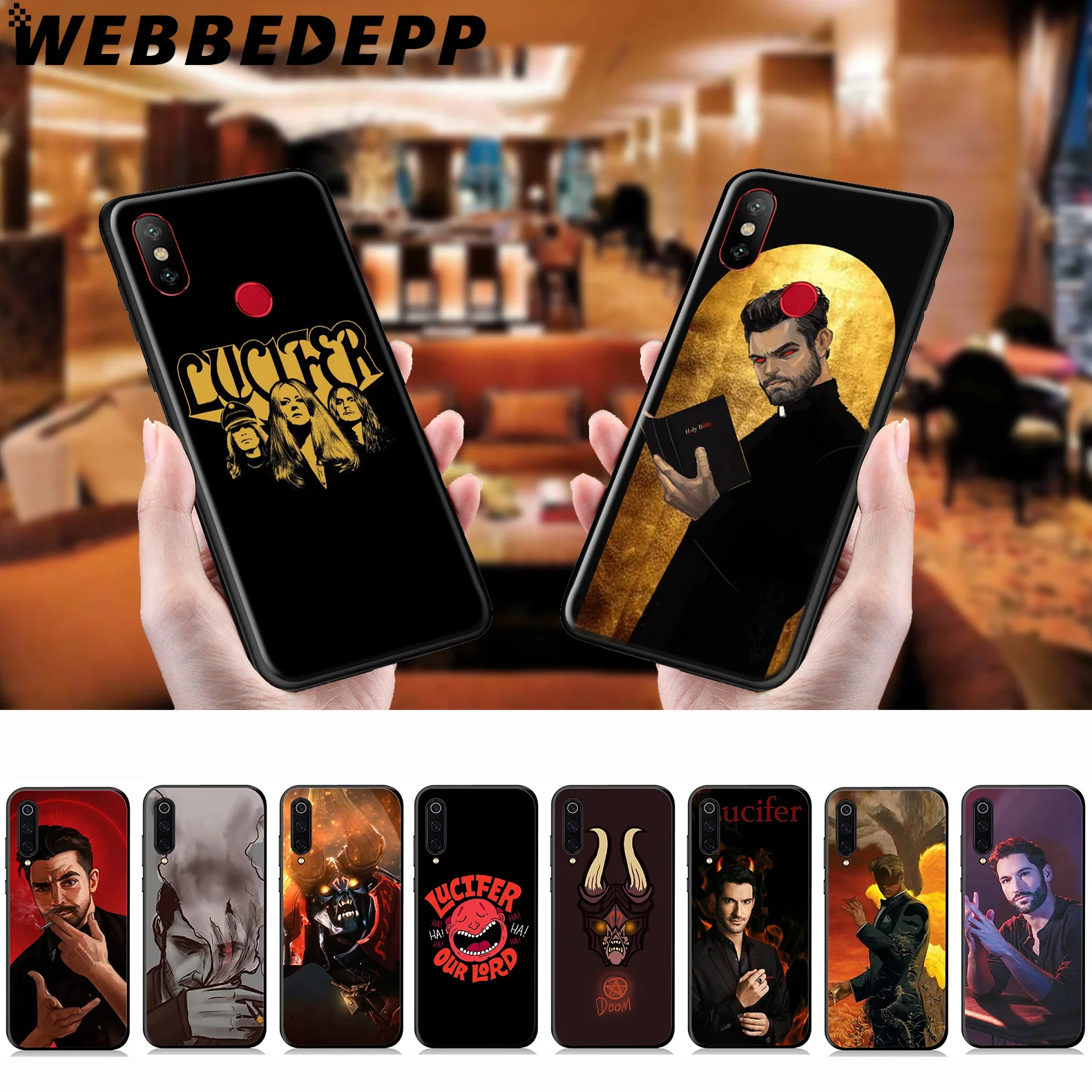 WEBBEDEPP Американский ТВ Люцифер мягкий чехол для Xiaomi Mi 9T 9 8 SE 6 A1 A2 A3 Lite MiA1 MiA2 MiA3 F1 MAX 3 Mi8