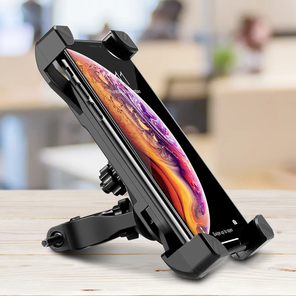 KISSCASE Fahrrad Telefon Halter Für iPhone Samsung Universal Mobile Handy Halter Bike Lenker Clip S