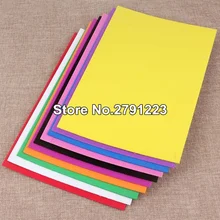 A4 толщиной 2 мм губчатая бумага 10 шт./лот творческий ручной материал детский сад ручная работа Цвет Цветочная композиция foam paper