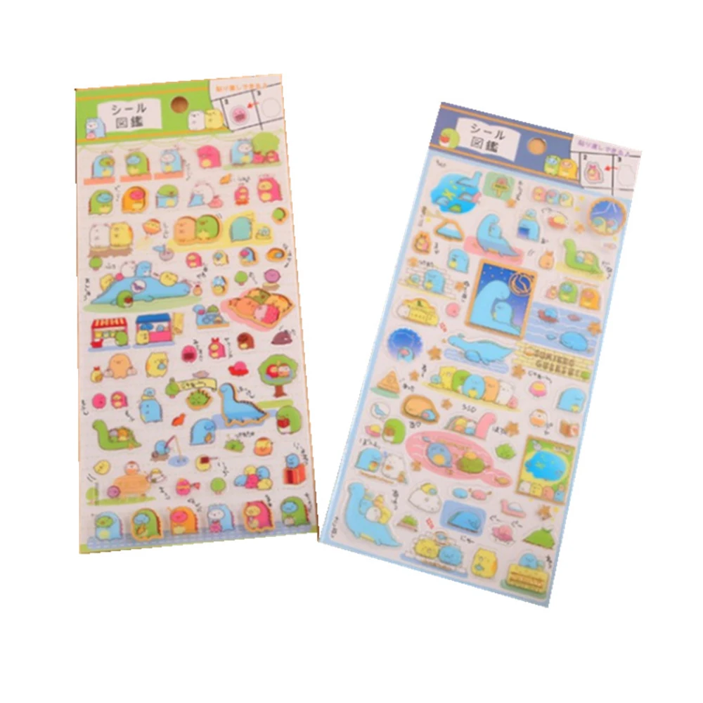 

Creative Marine Organism Cartoon Diary Sticker Scrapbook Decoration Stickers PVC Stationery DIY Stickers School Office Supply