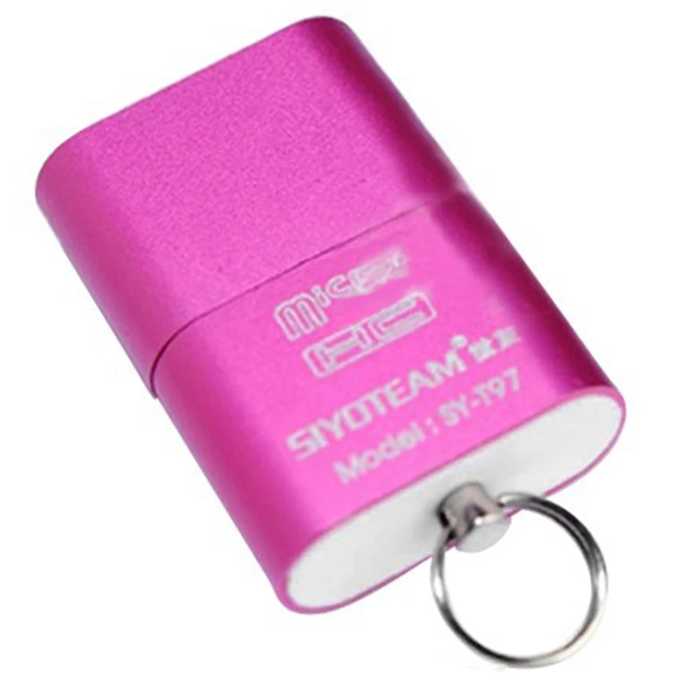 

High speed USB 2.0 Interface Micro TF T-Flash Memory Card Reader Adapter Lightweight Portable Memory CardReader