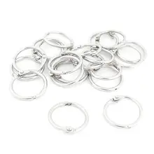 20 мм OD канцелярские скоросшиватели переплетные кольца для ключей