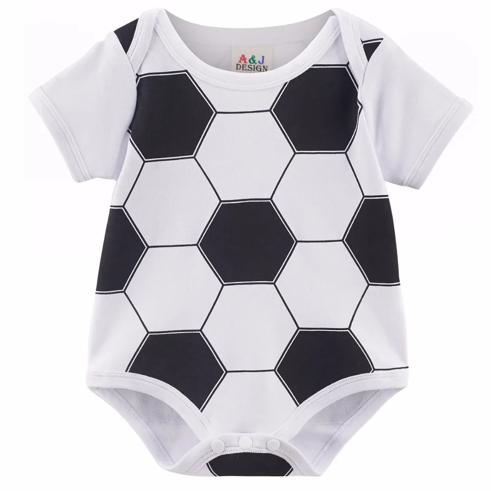 Traje de Futebol Bodysuit com Perna Beisebol para Roupas Bebê Menino Mais Quente Infantil Esporte Futebol Jogo Macacão Roupa Corpo Recém-nascidos 4 High Quality Mamãe e Bebê