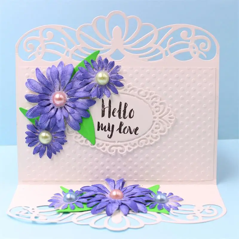 

YPP CRAFT Lace Border Metal Cutting Dies Stencils for DIY Scrapbooking/photo album Decorative Embossing DIY Paper Cards