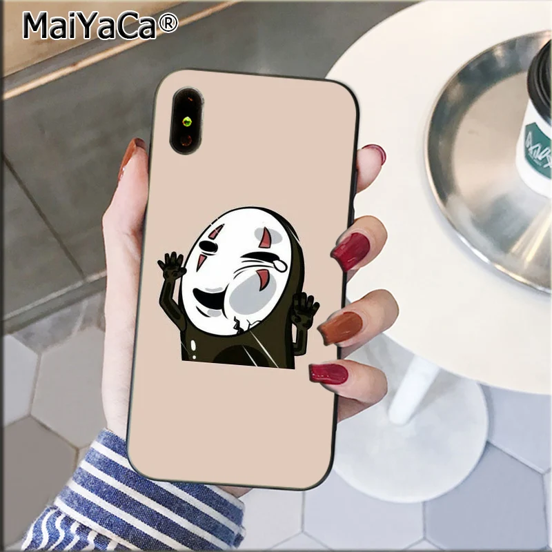 MaiYaCa милый унесенный призраками аниме Ghibli Миядзаки Coque чехол для телефона для Apple iPhone 11 pro max 8 7 6 6S Plus X XS MAX 5 5S SE XR - Цвет: 8