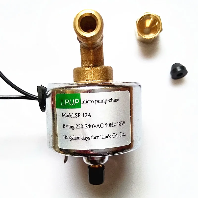 

1500W fog machine oil pump SP-12A Voltage 220-240VAC-50Hz Power 18W