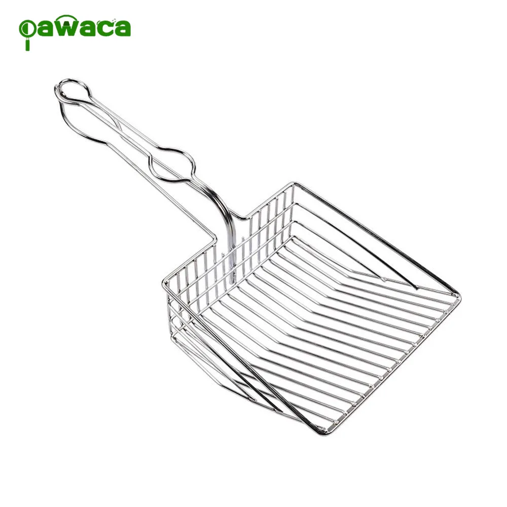 

metal cat litter scoop Cat Litter Shovel Pet Cat Litter Sifter Toilet Cleaning Tool For Cat Plated Metal Portable Durable Large