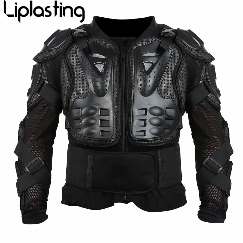 Liplasting полностью мотоциклетная футболка Armor куртка для мотокросса задняя часть