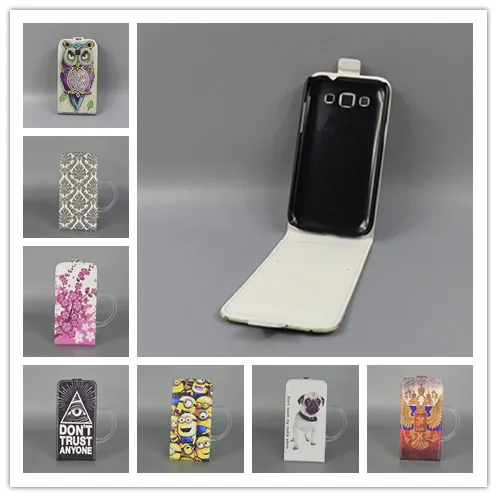 

For Samsung Galaxy Win i8552 8552 GT i8550 Hot Pattern Cute PrintingVertical Flip Cover Open Down/up Back Cover filp leathercase