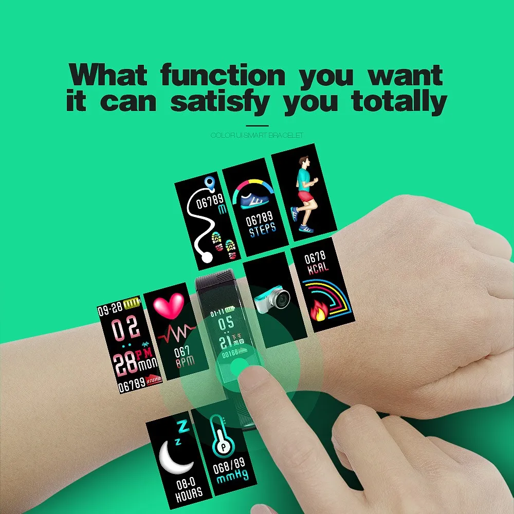 New 2019 Fashion Smart Watch Sport Style Men Women Digital Smart LED Band Waterproof Man Brecelet Relogio Masculino