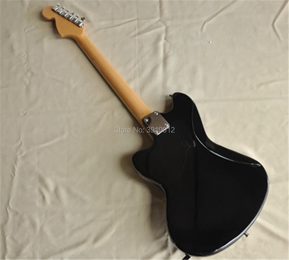 Factory custom Top quality F Jazzmaster Black electric guitar Free Shipping Factory custom Top quality F Jazzmaster Black electric guitar Free Shipping
