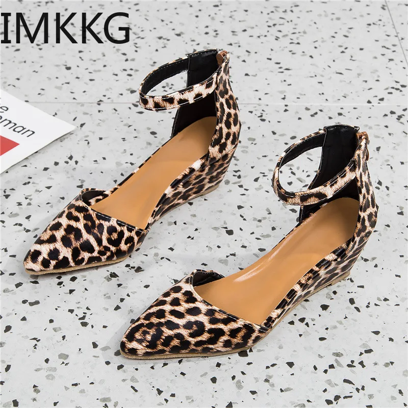 

Women Sandals Summer Casual Wedges Shoes Buckle Strap Zipper Roman Gladiator Sandals Women Sandalias Big size 43 Q00170