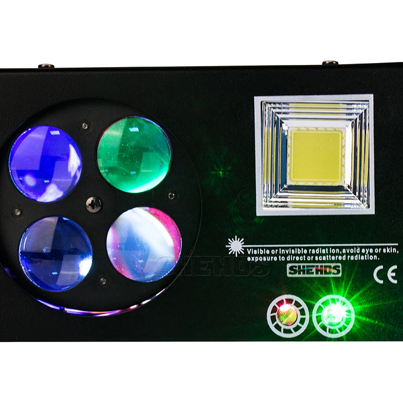 Хорошее качество светодиодный лазерный стробоскоп 4в1 DMX512 сценический эффект света хорошо для DJ диско день рождения вечеринки Свадебные украшения клубов и бара