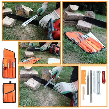 

1 Pc Sharpening Kit 10pcs For Stihl Husqvarna Chainsaw ​Portable Metal Hardwood