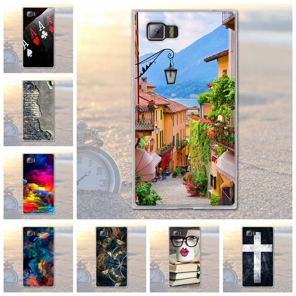 Чехол для телефона Lenovo VIBE Z2 / K920 Mini 5 дюйма мягкий силиконовый чехол из ТПУ с